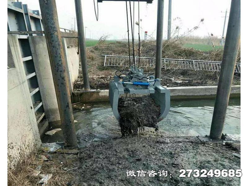 故城液压格栅抓斗清污机